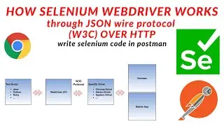 Selenium WebDriver | JSON Wire Protocol | W3C | Automate Browser Using Selenium WebDriver APIs