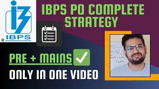 IBPS PO 2024 Complete Strategy #ibpspo #ibps