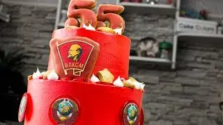 ⭐Собираем двухъярусный кремовый торт⭐- Я - ТОРТодел!