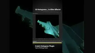 Create 3D Holograms in After Effects