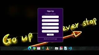 Create Sign Up Form using HTML and CSS