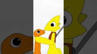 Orange took my leash(rainbow friends)chapter2 #animation #filpaclip #memes #shorts