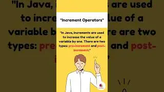 Learn About the Increment Operator in Java #increment #java