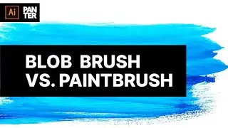 Blob Brush Tool VS. Paintbrush Tool | Illustrator Tutorial