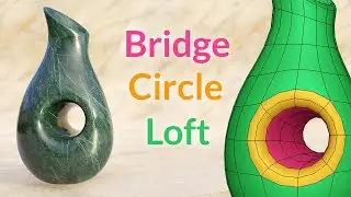 LoopTools | Bridge, Loft and Circle | Blender Secrets