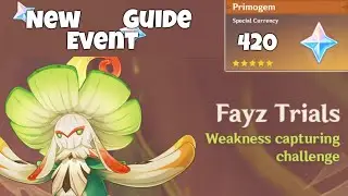 Fayz Trials | New Event Guide | Genshin Impact 3.0