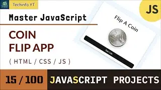 Coin Flip App Javascript | JavaScript Projects Tutorial 2024