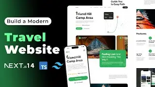 Build and Deploy a Fully Responsive Travel Website | Modern UI/UX Website | Next.js 14, Tailwind CSS
