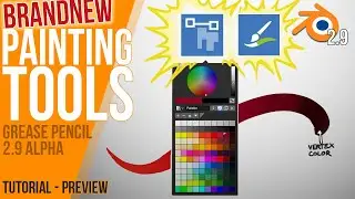 Vertex Color and Tint? -  Grease Pencil Tool Update | Blender 2.9 ALPHA | Tutorial