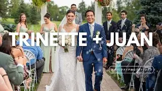 Silver Lake Country Club wedding video // Trinette + Juan 7.27.24