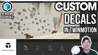 Creating CUSTOM DECALS in Twinmotion!