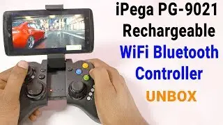 iPega PG-9021 Rechargeable WiFi Bluetooth Game Controller UNBOXING & TESTING