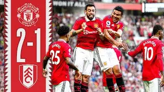 Final-Day COMEBACK! 🙌 | Man Utd 2-1 Fulham | Highlights