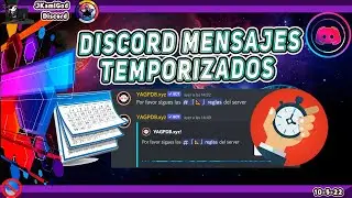 🟣 Discord mensajes temporizados - Yagpdb 💠 Discord 📡 JKamiGod