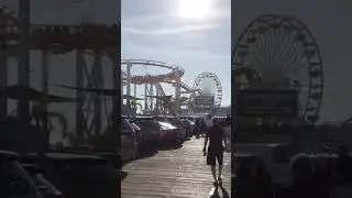 Santa Monica Pier. 1 min documentary