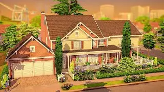 Spacious Family Home | The Sims 4 Speed Build | No CC