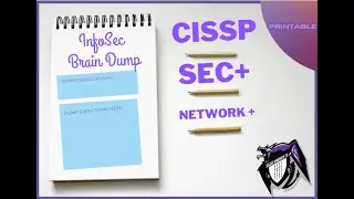 EXCITING NEWS!!  How To Use A Brain Dump to Study for CISSP