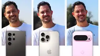 iPhone 16 Pro Max vs Galaxy S24 Ultra vs Pixel 9 Pro. Test MEJOR CÁMARA 2024