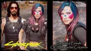 CYBERPUNK 2077 || Beautiful Female V #7 Character Creation