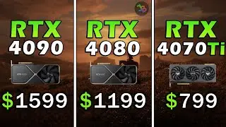 RTX 4090 vs RTX 4080 vs RTX 4070 Ti | REAL Test in 15 Games 1440p | Rasterization, RT, DLSS 3.0 FG