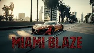 Miami Blaze | DOPE ELECTRO BEATS | #electronicbeats #electronicmusic #speed #alfa #alfaromeo #miami