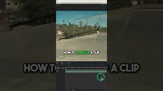 How to Speed up A Clip in After Effects #aftereffects