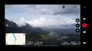 🌧️ Что будет если залететь на Дроне DJI в Облако