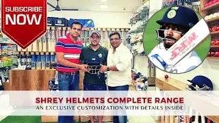 Virat Kohli Helmet | Unboxing of Complete Range of Cricket Helmets