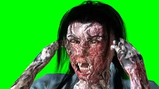 Green Screen Zombie Video # 1 mems green screen