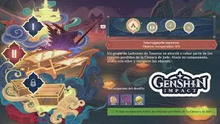 Iridiscencia fugaz - Jade de las nubes Interrogatorio nocturno II [Gameplay] Genshin Impact
