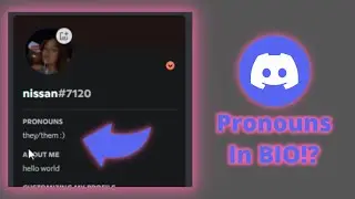 Discord PRONOUN SECTION in About Me!? New Leaked Experiment!