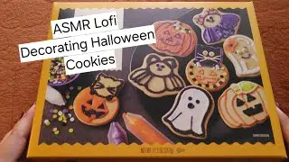 ASMR• Lofi• Decorating Halloween Cookies• Soft-spoken