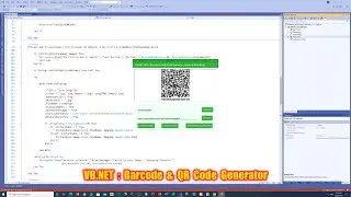 VB.NET Barcode and QR Code Generator (Demonstration Video)