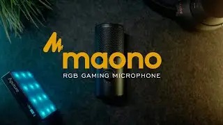 MAONO DM30 RGB Gaming Microphone | EQ + Limiter + Compressor