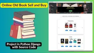 Old Book Sell and Buy Project in Python Django