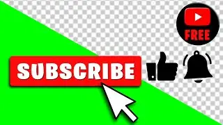 Subscribe Green Screen - YouTube subscribe button green screen