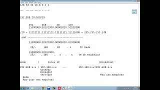 Subredes IPv4 - Calculo e configuração do /29