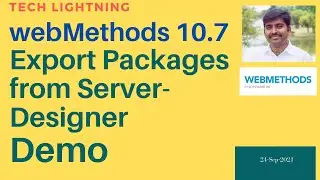 webMethods 10.7 | How to export packages from webMethods Designer | SoftwareAG | 1 minute Demo