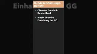 Was ist das Bundesverfassungsgericht? Bundesverfassungsgericht einfach erklärt! 