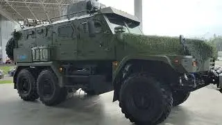 Армия-2023 - Калашников - Бронеавтомобиль АСТЕЙС 70202 востребованная машина в РосГвардии 