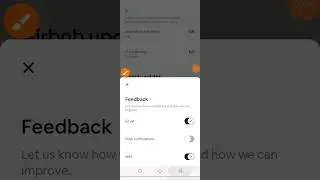 how to turn off feedback notifications on airbnb app 