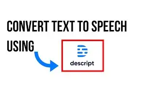 How to Convert Text to Speech Using Descripts Overdub Stock Voices