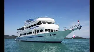 MV Pawara video: Scuba Diving Similans with manta ray, lionfish, clownfish