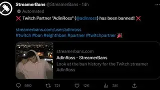 Adin Ross Got Banned