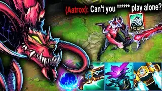 Aatrox wanted us to play Solo, stack MR and STILL GET ONE-SHOTTED by my ChoGod