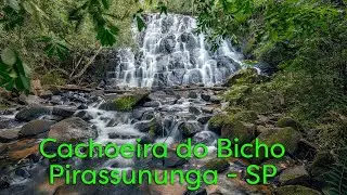 Fim de tarde maravilhoso clicando a cachoeira do Bicho em Pirasxsununga-SP