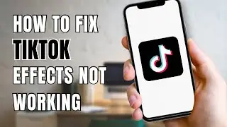 How To Fix TikTok Effects Not Working