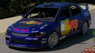 Roblox | Roblox Rally Racing | Mitsubishi Lancer Evolution IX Rally Car