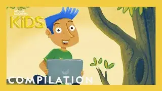 Mission Animal Rescue 🦁🐘🐺 | 15 Minutes | Nat Geo Kids Compilation | @natgeokids