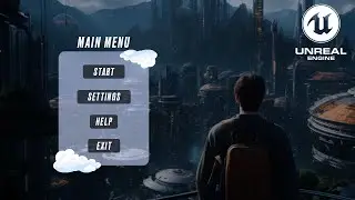 How to Create Main Menu in Unreal Engine 5.3 | Main Menu in UE5 | Any Motion Pro